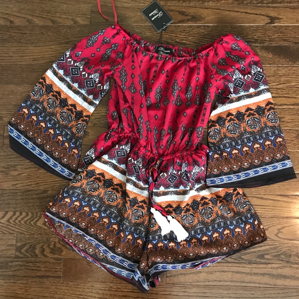 Bohemian Romper